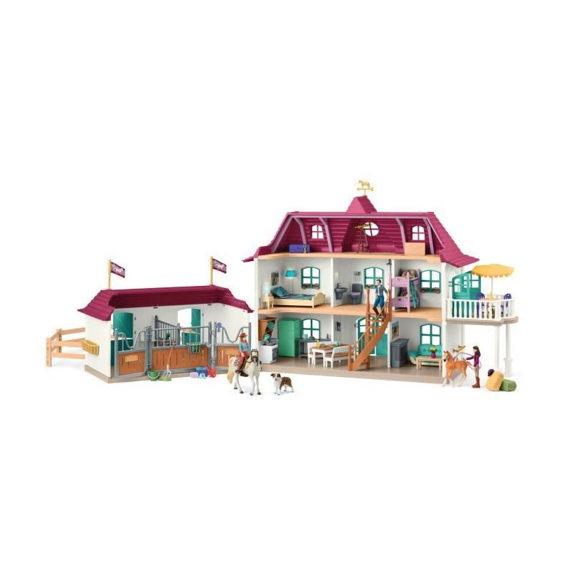 Lakeside Large Equestrian Center Box, SCHLEICH 42706, Horse Club, From