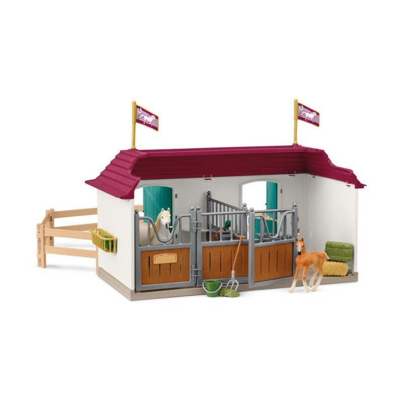 Lakeside Large Equestrian Center Box, SCHLEICH 42706, Horse Club, From