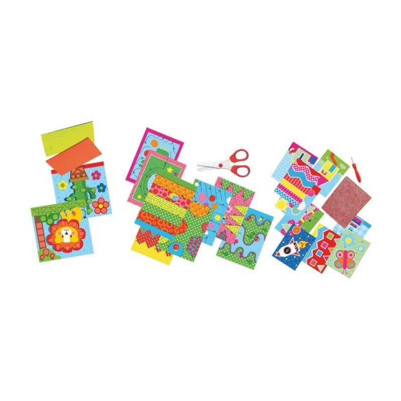 HIS CREATIVE I Am Learning To Cut, Make Mosaics And Punch - 3 Years -