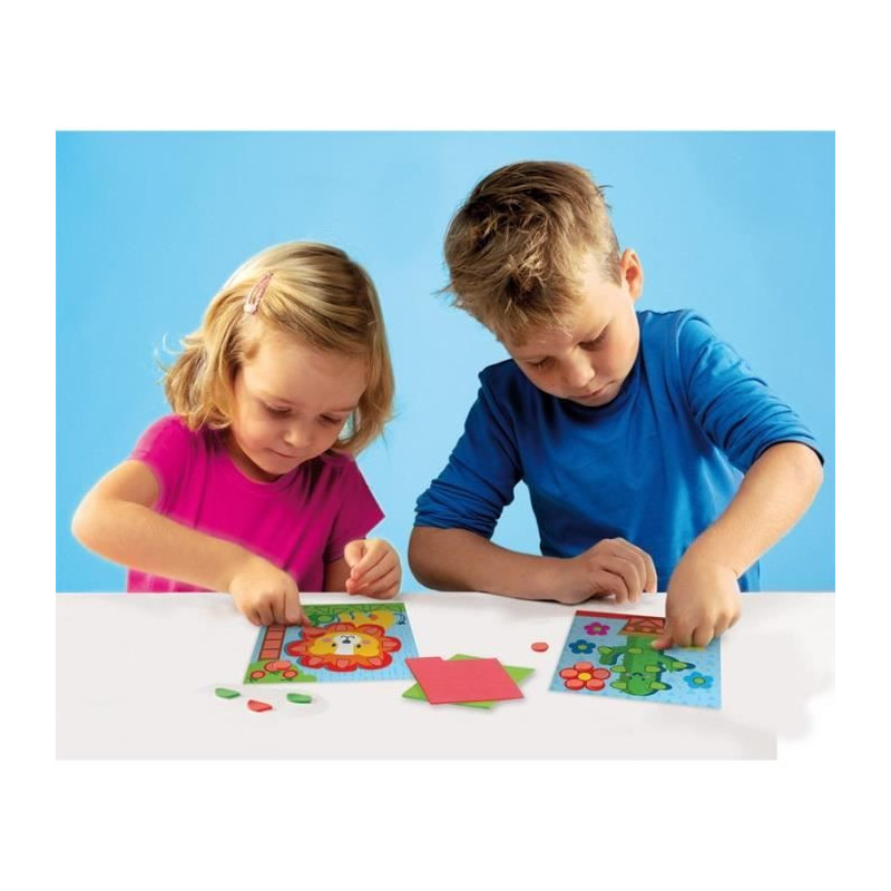 HIS CREATIVE I Am Learning To Cut, Make Mosaics And Punch - 3 Years -