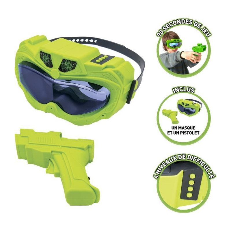 3D Mask - SILVERLIT - ALIEN VISION - 4 difficulty levels - From 5 year