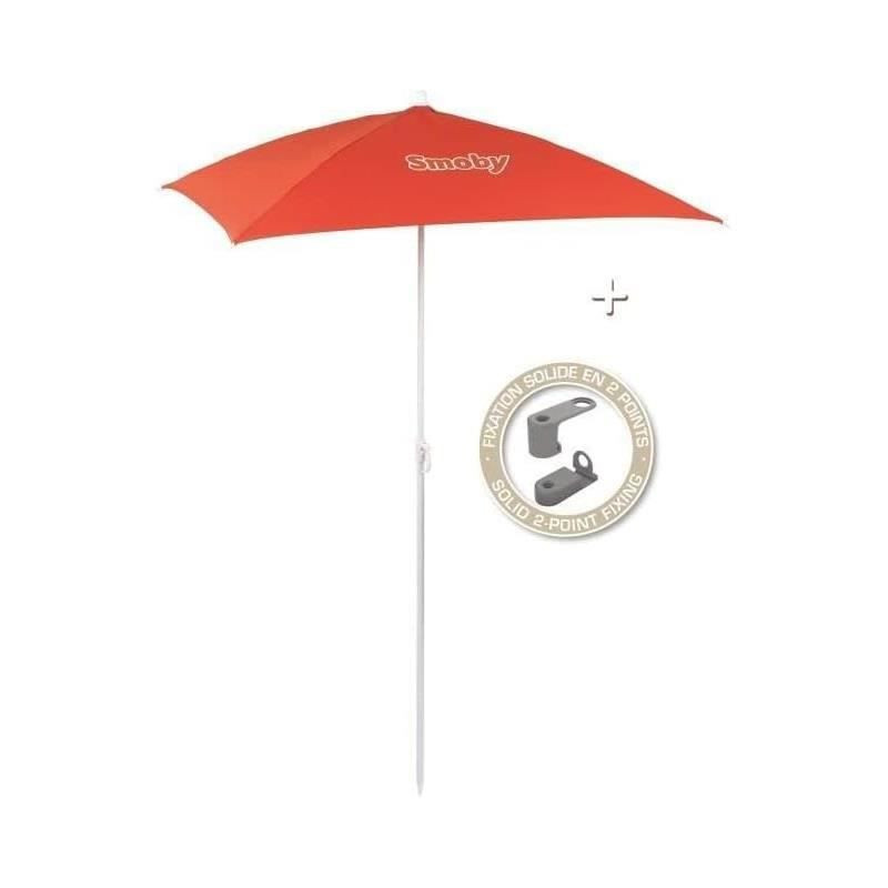 Smoby parasol adapted to Smoby picnic tables - 80x90 cm