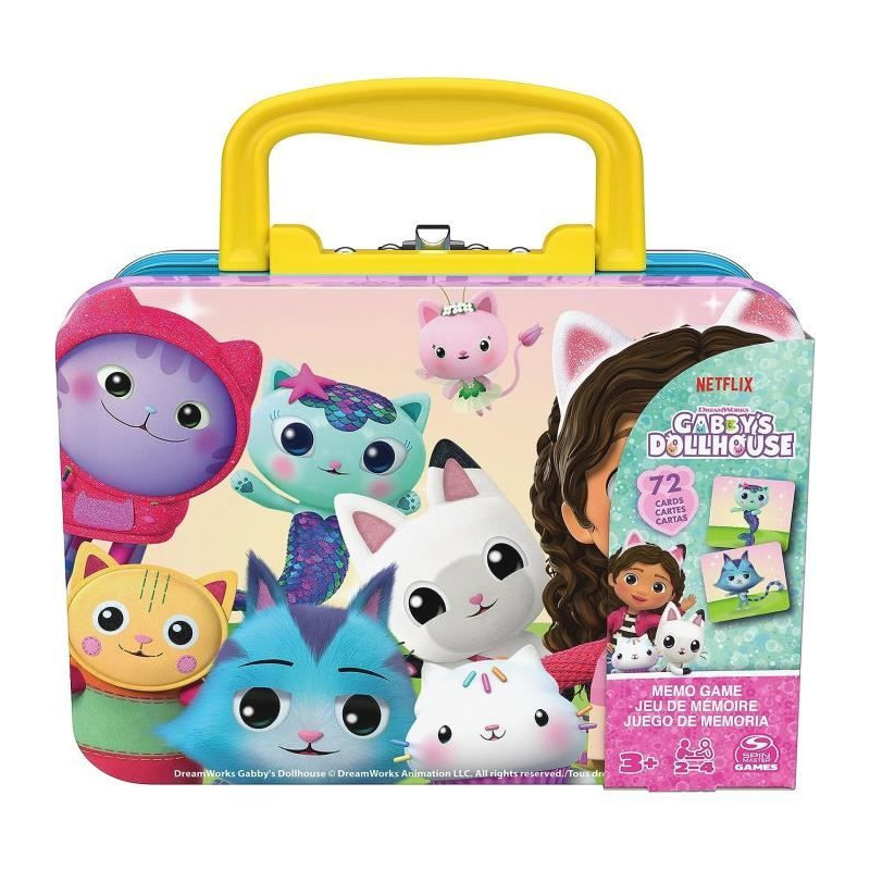 SPIN MASTER MEMO SUITCASE Gabby and the Magic House