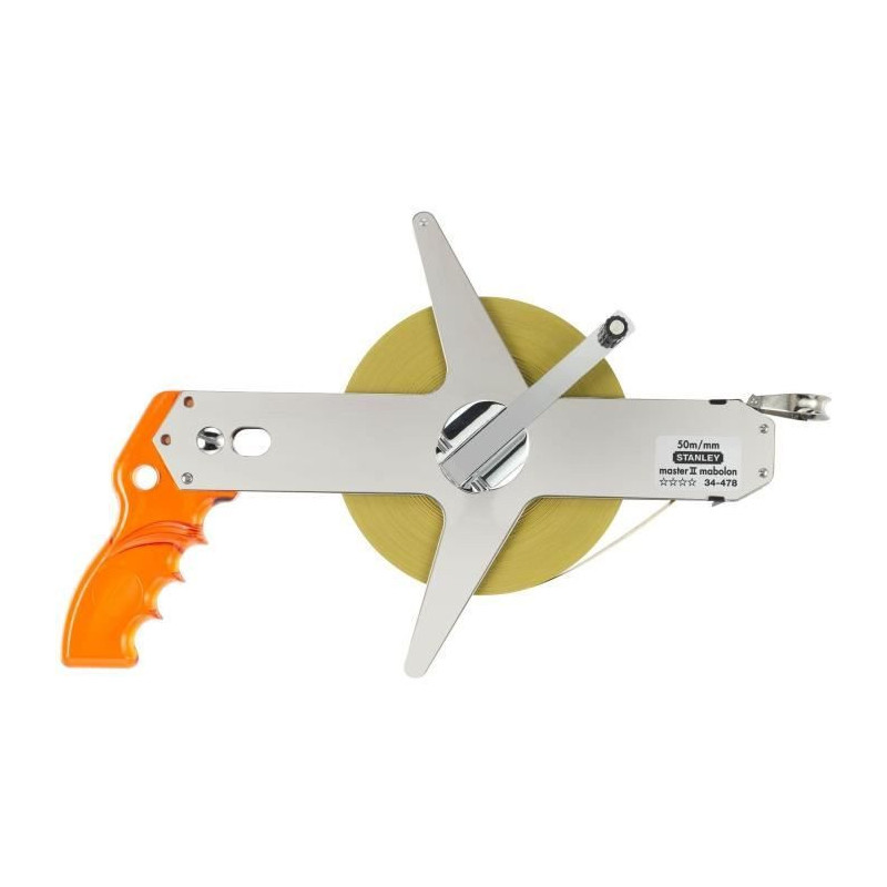 Measure - STANLEY - 1-34-478 - Long - 50 mx 12.7 mm - Steel Tape - Mab