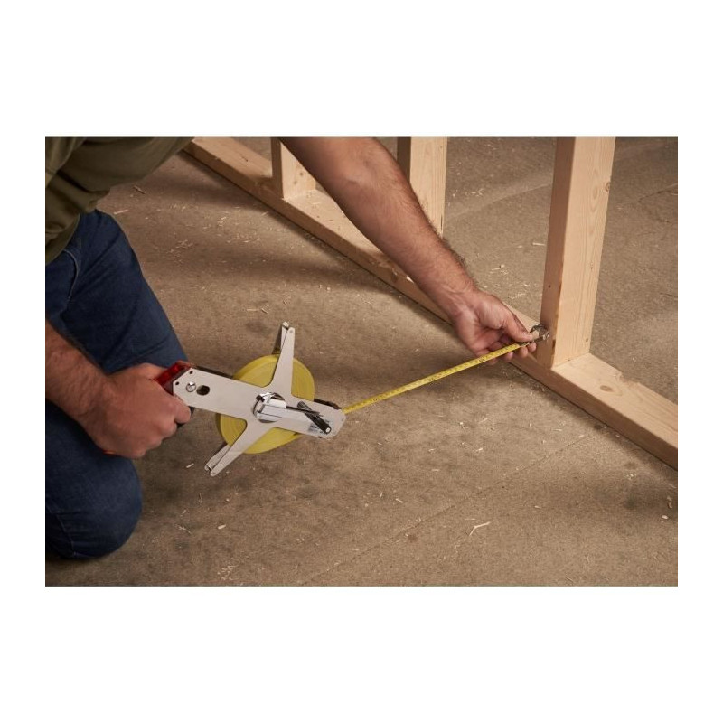 Measure - STANLEY - 1-34-478 - Long - 50 mx 12.7 mm - Steel Tape - Mab