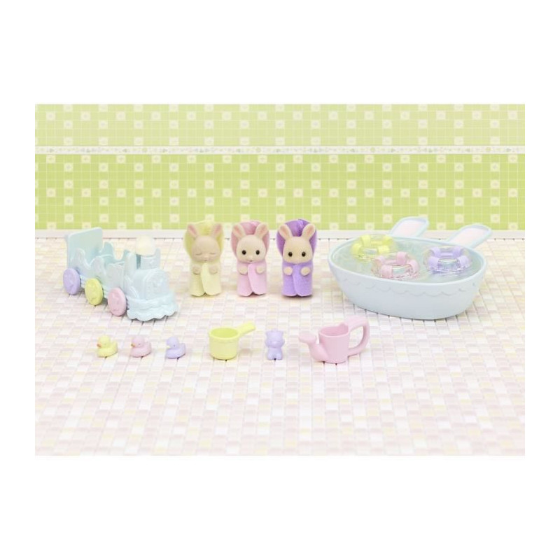 Miniature figurines - SYLVANIAN FAMILIES - 5707 - The Creme Rabbit tri