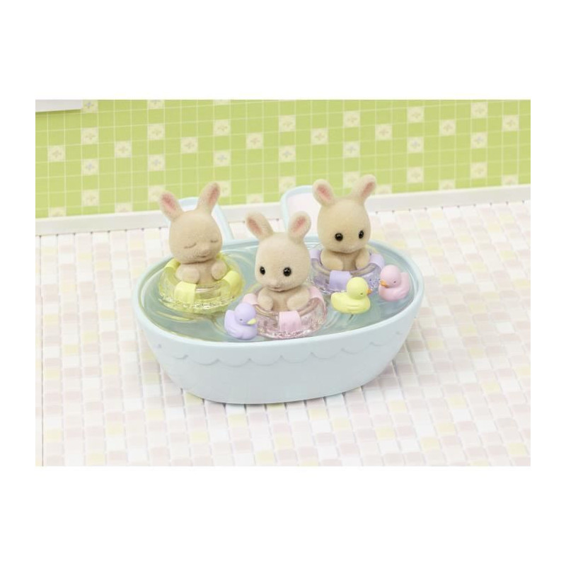 Miniature figurines - SYLVANIAN FAMILIES - 5707 - The Creme Rabbit tri