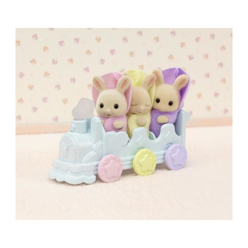 Miniature figurines - SYLVANIAN FAMILIES - 5707 - The Creme Rabbit tri