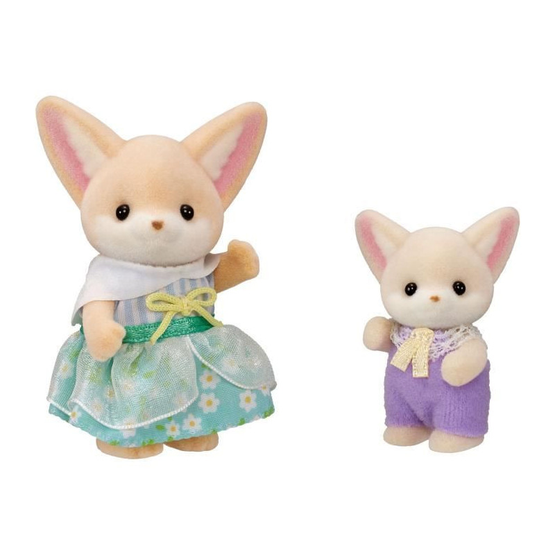 The picnic set of Fennec - Sylvanian Families brothers and sisters