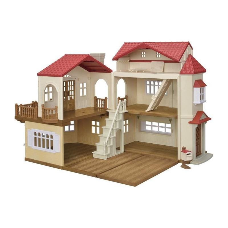 Miniature figurines - SYLVANIAN FAMILIES - 5708 - The big lit house an