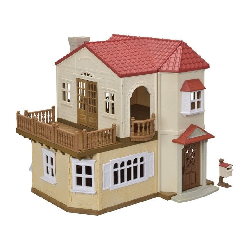 Miniature figurines - SYLVANIAN FAMILIES - 5708 - The big lit house an