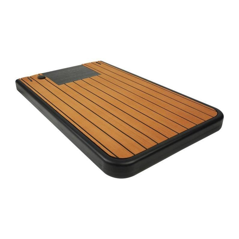 UBBINK Solar Shower Support - 20 Liter Water Reserve - Teak