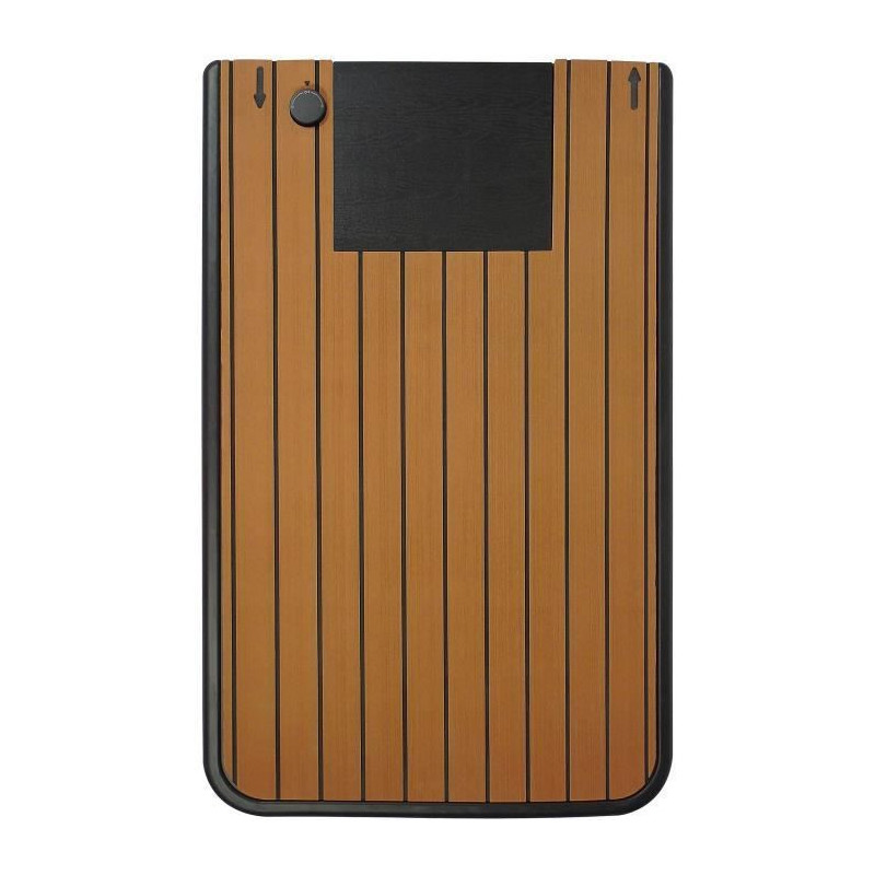 UBBINK Solar Shower Support - 20 Liter Water Reserve - Teak