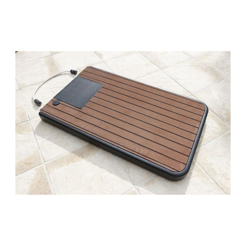 UBBINK Solar Shower Support - 20 Liter Water Reserve - Teak