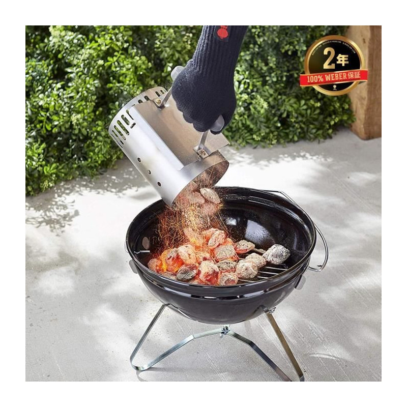 WEBER Rapidfire ignition chimney for Smokey Joe and Go-Anywhere