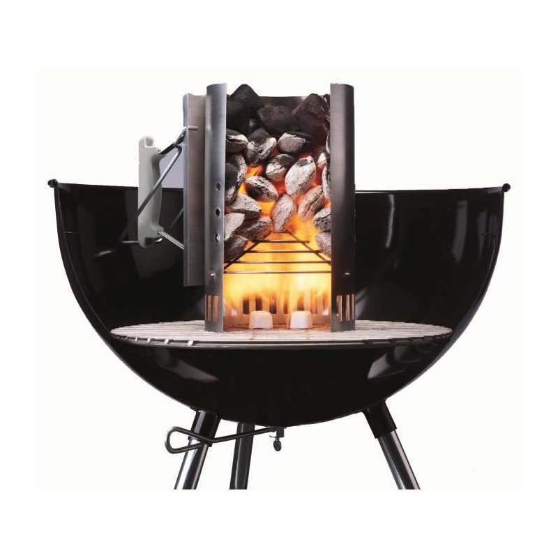 WEBER Rapidfire Ignition Chimney Kit - With 2 kg briquettes + 6 fire-r