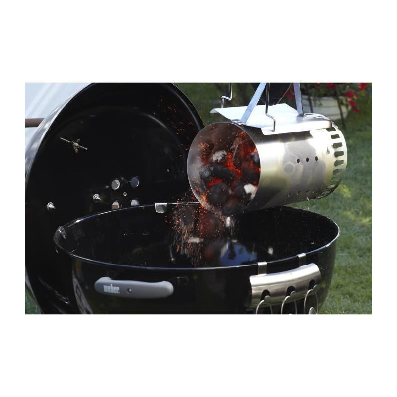 WEBER Rapidfire Ignition Chimney Kit - With 2 kg briquettes + 6 fire-r