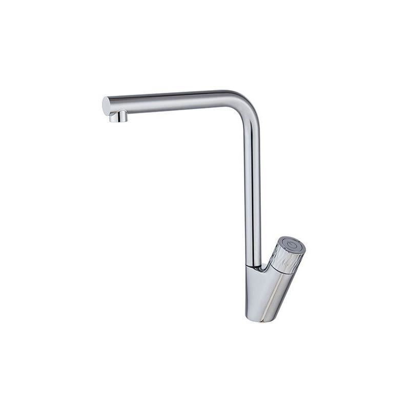 Sink mixer - Chrome - Invisible aerator - EDOUARD ROUSSEAU - PATTY