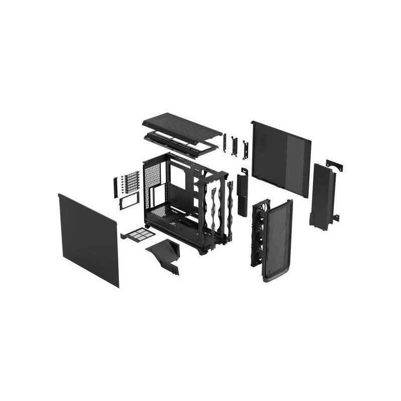 PC Case - FRACTAL DESIGN - Meshify 3 XL Solid - E-ATX (330 mm) / SSI-E