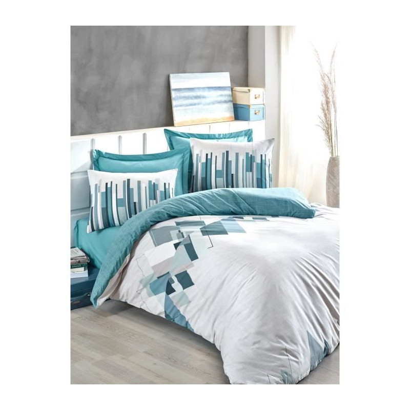 Bedding set - 1 duvet cover 220 x 240 cm + 2 pillowcases 60 x 60 cm -