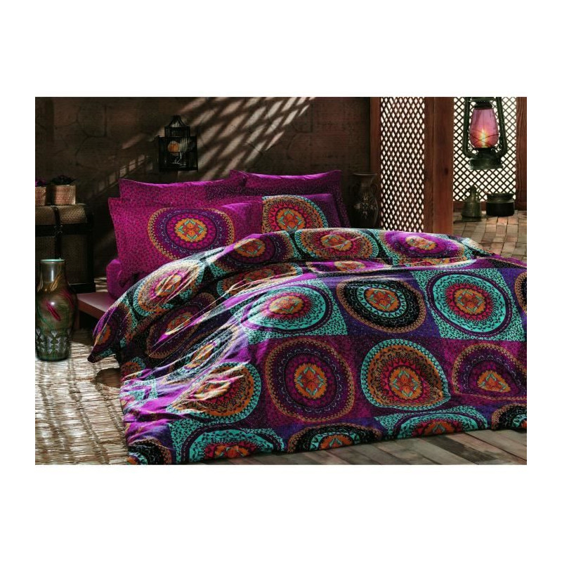 Bedding set - 1 duvet cover 220 x 240 cm + 2 pillowcases 60 x 60 cm -