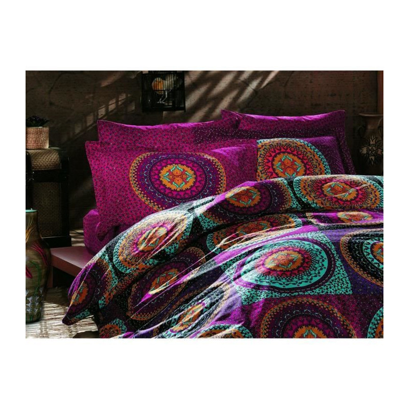 Bedding set - 1 duvet cover 220 x 240 cm + 2 pillowcases 60 x 60 cm -