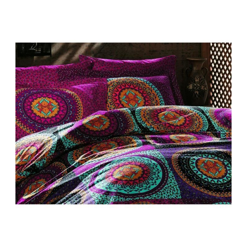 Bedding set - 1 duvet cover 220 x 240 cm + 2 pillowcases 60 x 60 cm -