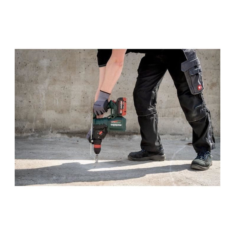 Cordless hammer drill - METABO - KH 18 LTX BL 28 Q - 18 V - Brushless