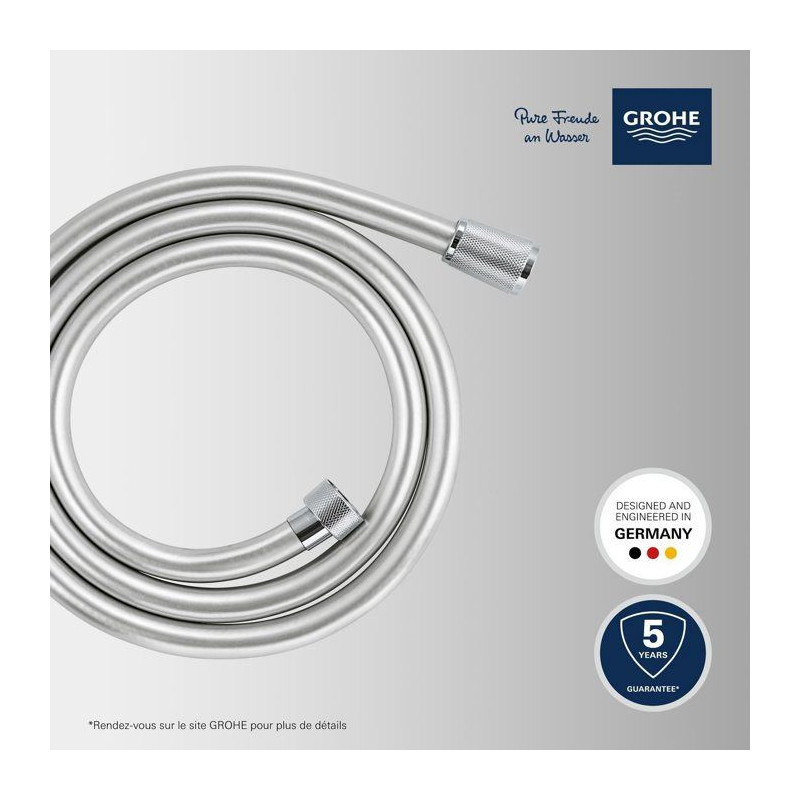Shower hose - GROHE VitalioFlex 27505001 - 1.5m - Anti-kink - Anti-twi