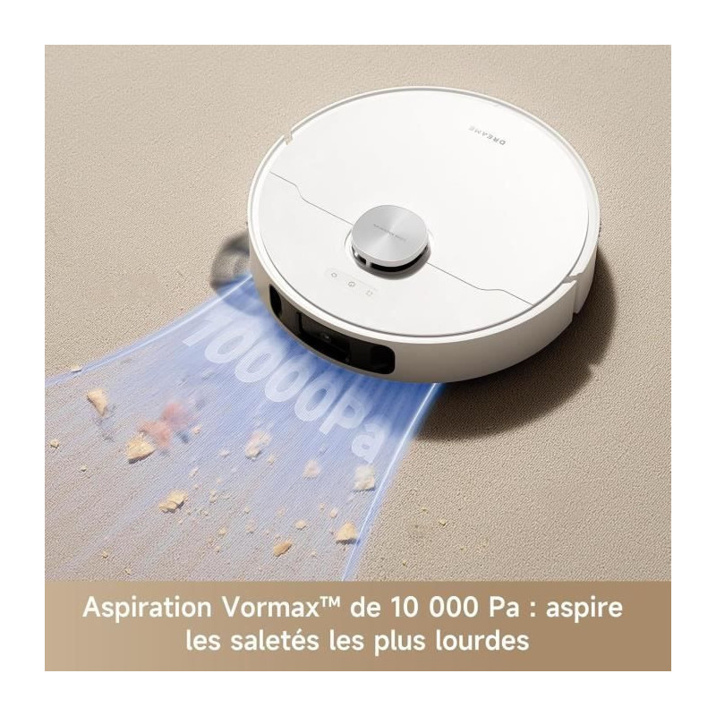 Robot Vacuum Cleaner - DREAME L10s Ultra Gen 2 - 10000 Pa - 300 ml - W