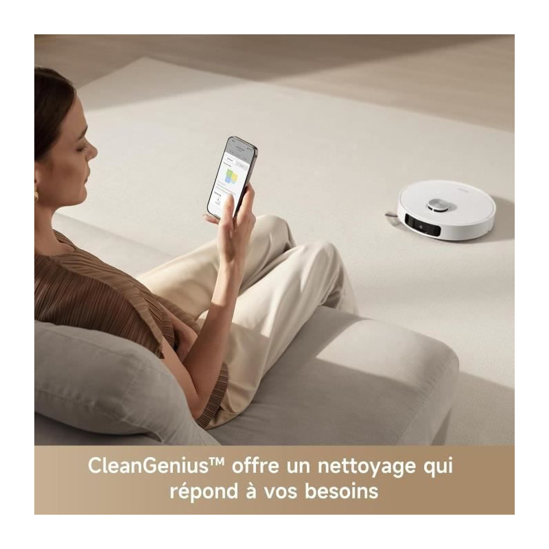 Robot Vacuum Cleaner - DREAME L10s Ultra Gen 2 - 10000 Pa - 300 ml - W
