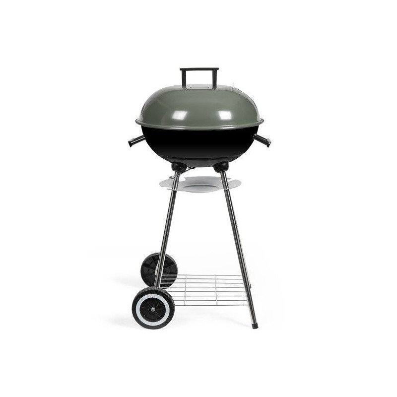 Charcoal barbecue - LIVOO - DOC172K - ø41 cm - Chrome-plated steel gr