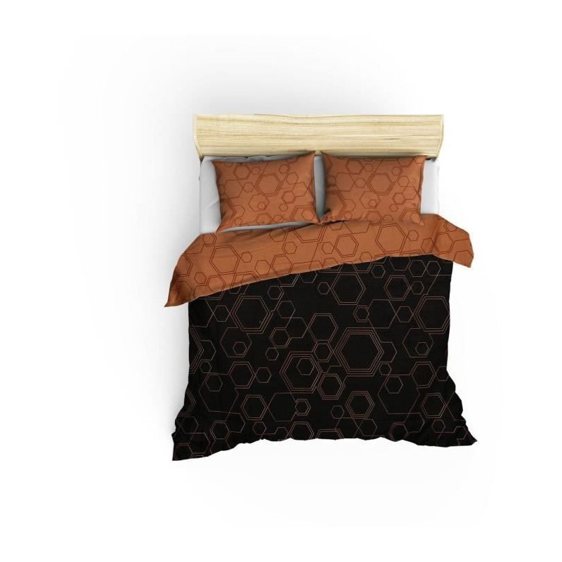 Bedding set - 1 duvet cover 220 x 240 cm + 2 pillowcases 60 x 60 cm -