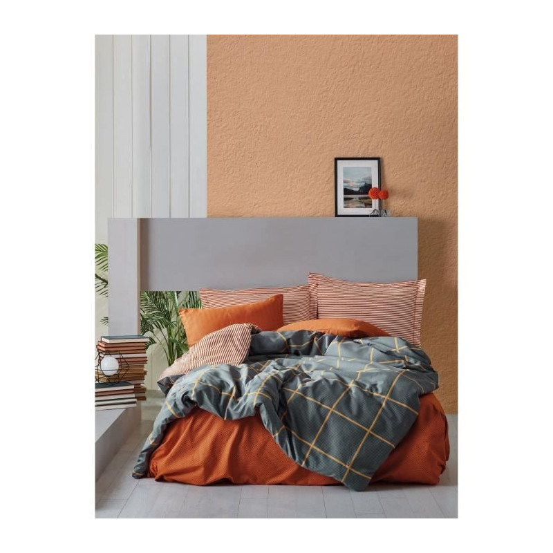 Bedding set - 1 duvet cover 220 x 240 cm + 2 pillowcases 60 x 60 cm -