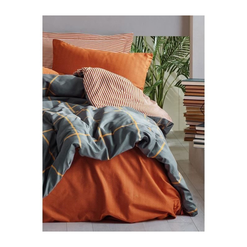 Bedding set - 1 duvet cover 220 x 240 cm + 2 pillowcases 60 x 60 cm -