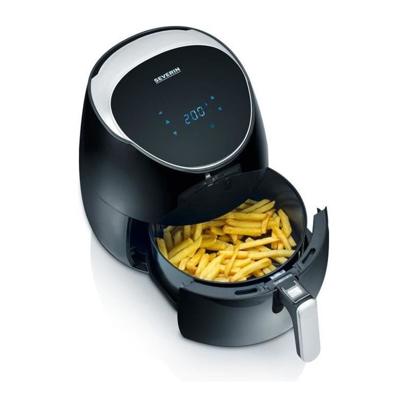 SEVERIN FR2445 XXL hot air multi-cooker: 5L - Oil-free fryer - 8 progr