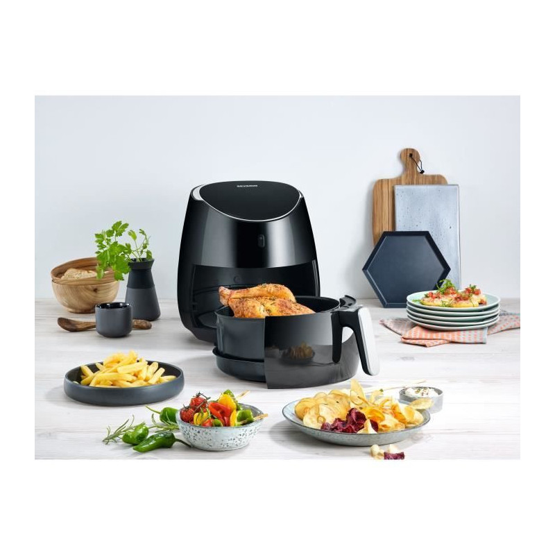 SEVERIN FR2445 XXL hot air multi-cooker: 5L - Oil-free fryer - 8 progr