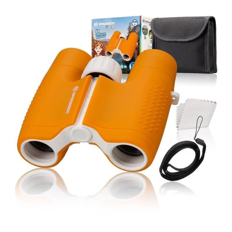 6x21 orange children's binoculars