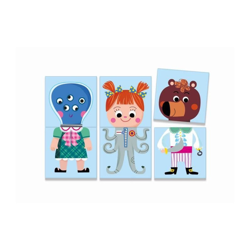 Clementoni - Box of 8 games in 1 - Educational games shapes, colors, n