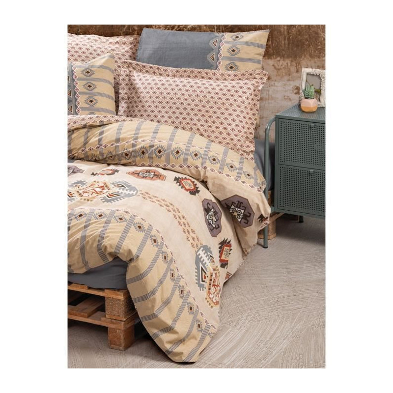Bedding set - 1 duvet cover 220 x 240 cm + 2 pillowcases 60 x 60 cm -