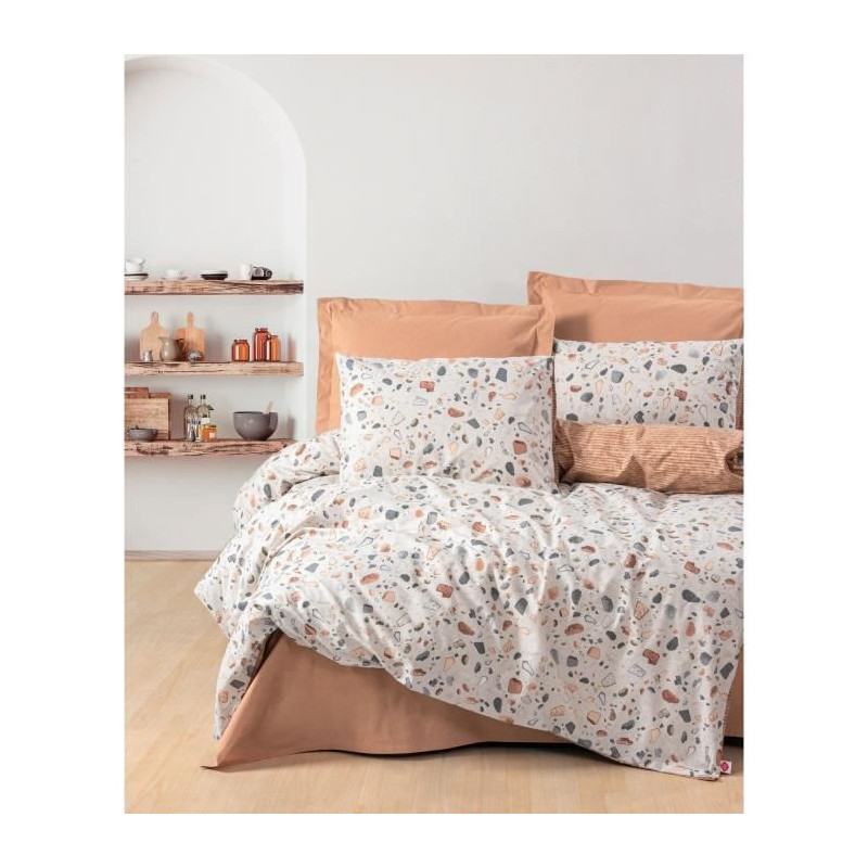 Bedding set - 1 duvet cover 220 x 240 cm + 2 pillowcases 60 x 60 cm -