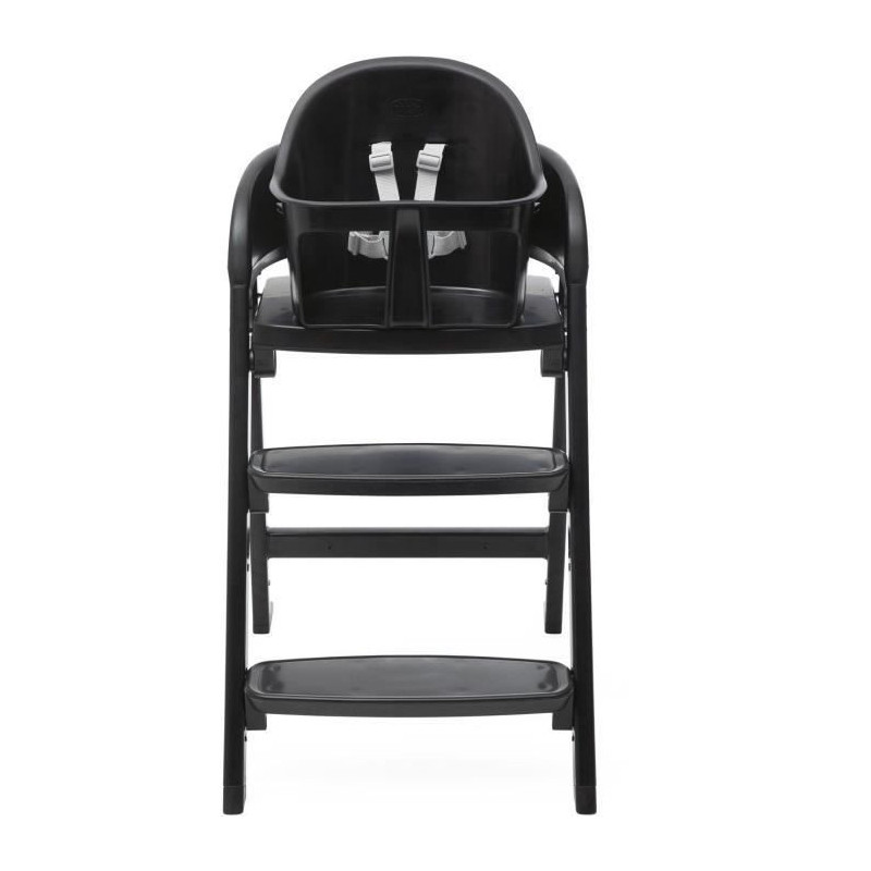 CHICCO Crescendo Lite evolving high chair - Cairo coal - Black - 8.25