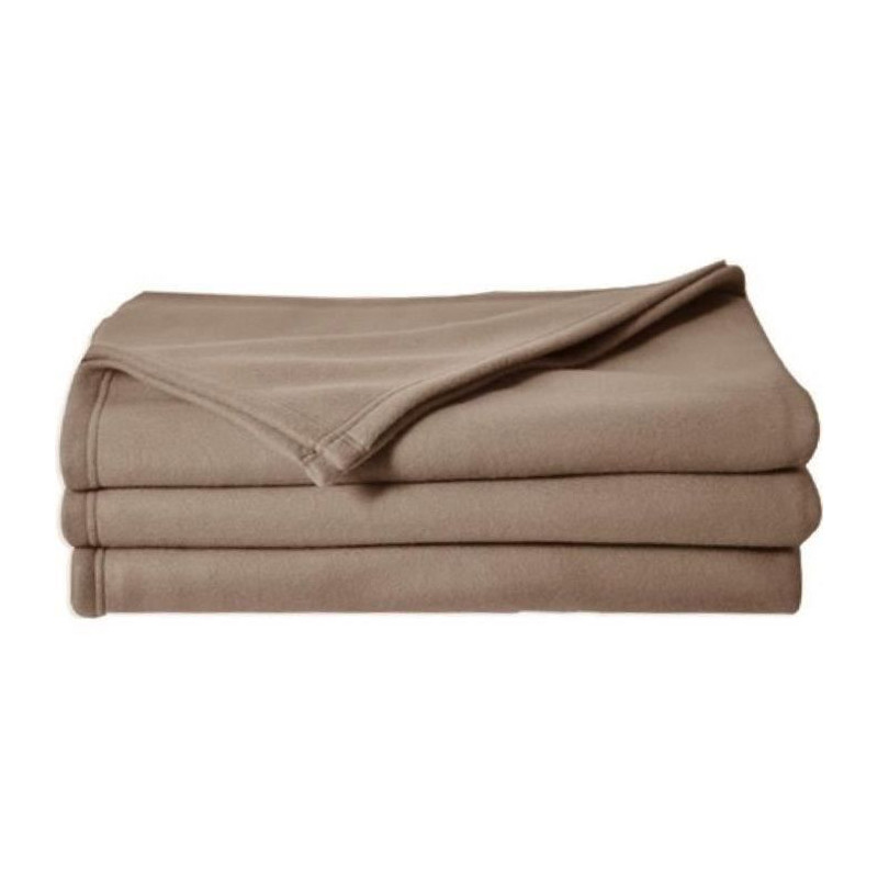 POLECO fleece blanket TAUPE 220