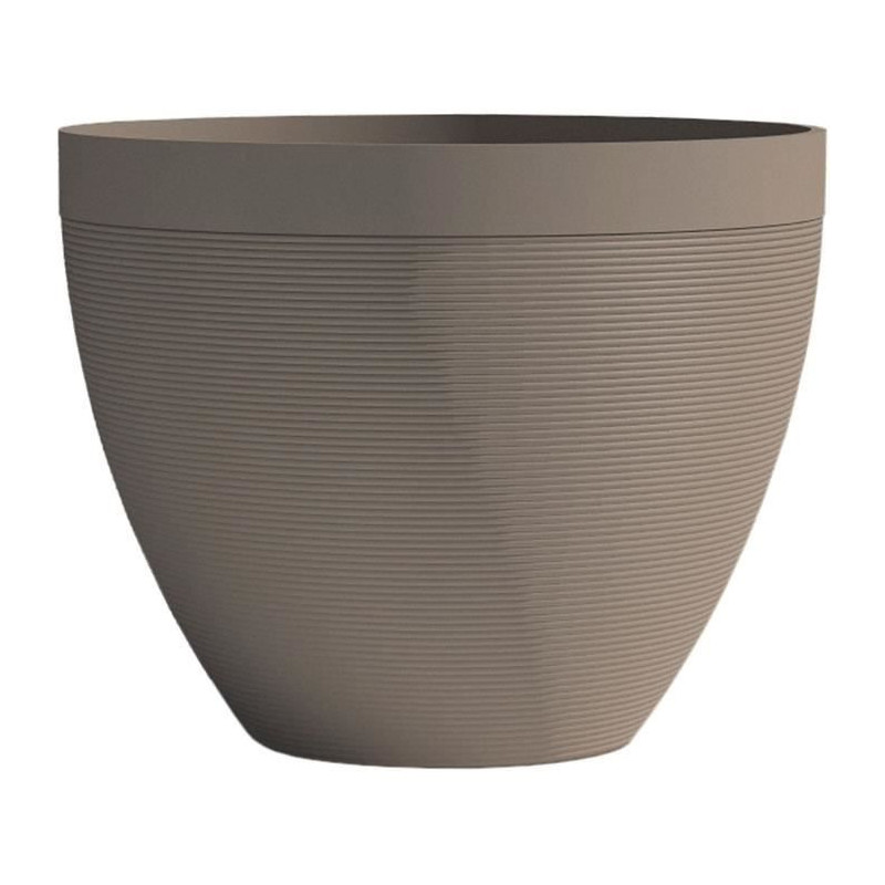 Flowerpot - GARDEN ID - Green Care Impact Taupe - 30 x 26 cm - 10-year
