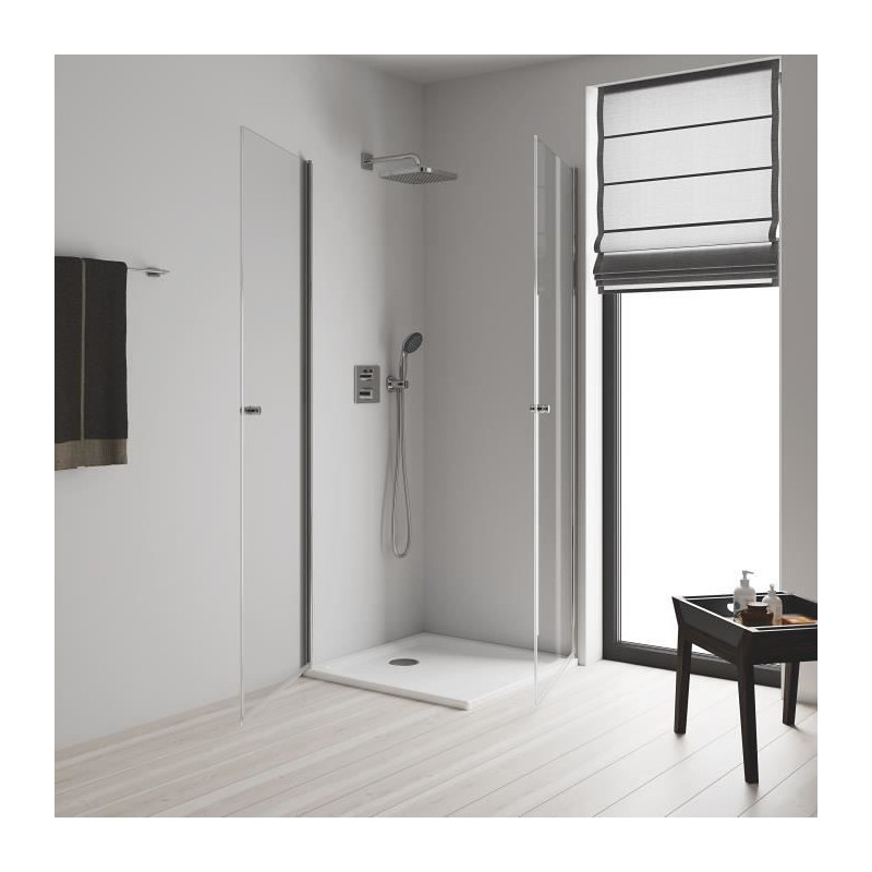 Grohe Tete Shower Vitalio Comfort 250 Cube, 1 Jet, 1/2 threaded fittin