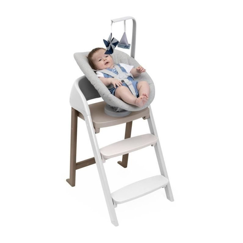 CHICCO Crescendo Baby Seat - Reclining - Grey