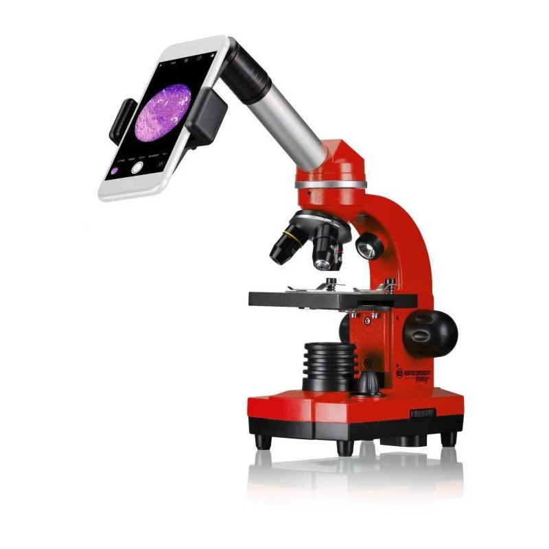 BIOLUX SEL - BRESSER JUNIOR student microscope - 40x-1600x magnificati