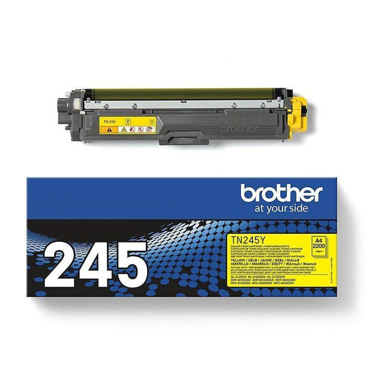 Brother TN-245 Yellow Laser Toner