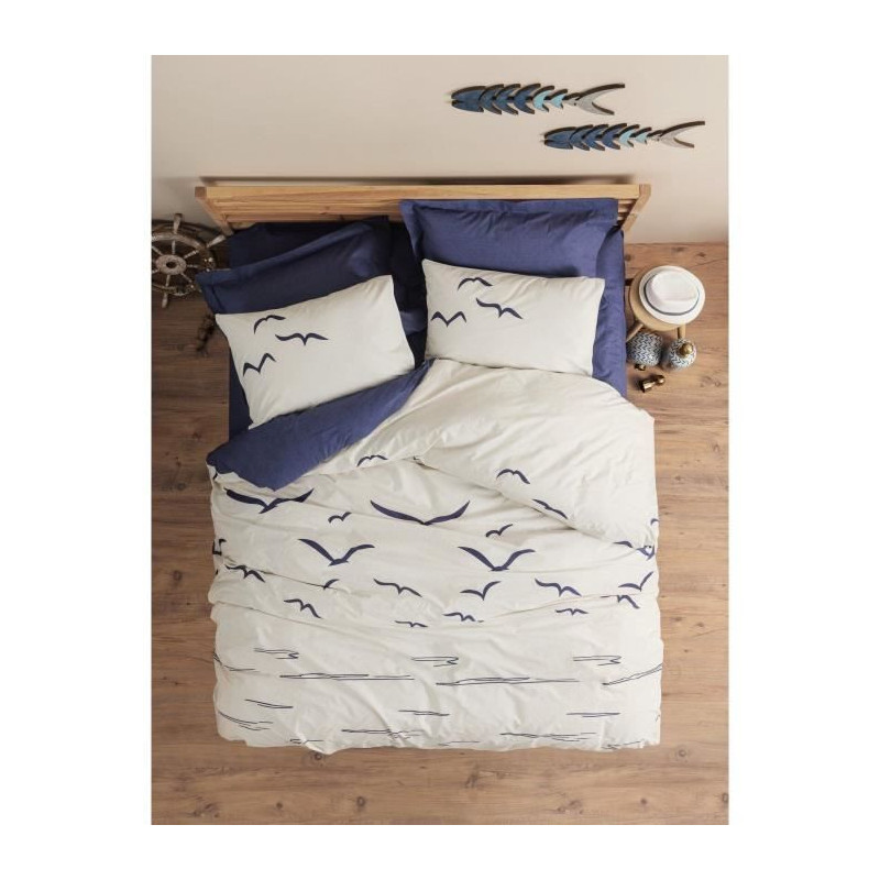 Bedding set - 1 duvet cover 220 x 240 cm + 2 pillowcases 60 x 60 cm -
