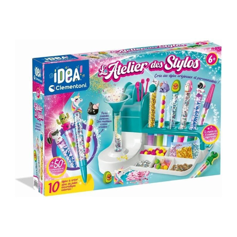 Clementoni - The pen workshop - 10 pens to create and personalize - Ma